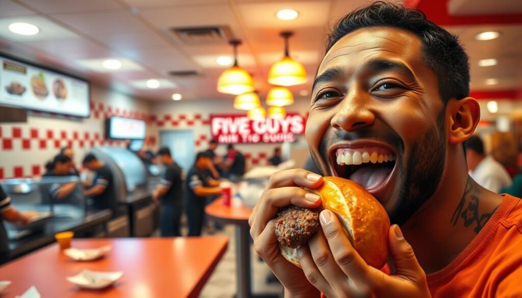 customer experiences Five Guys