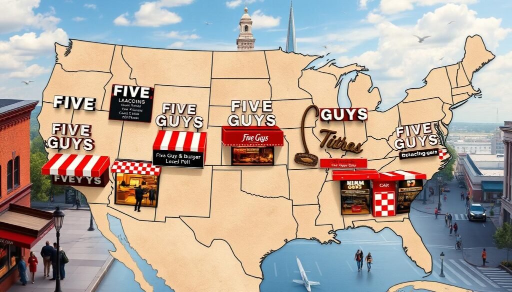 five guys locations