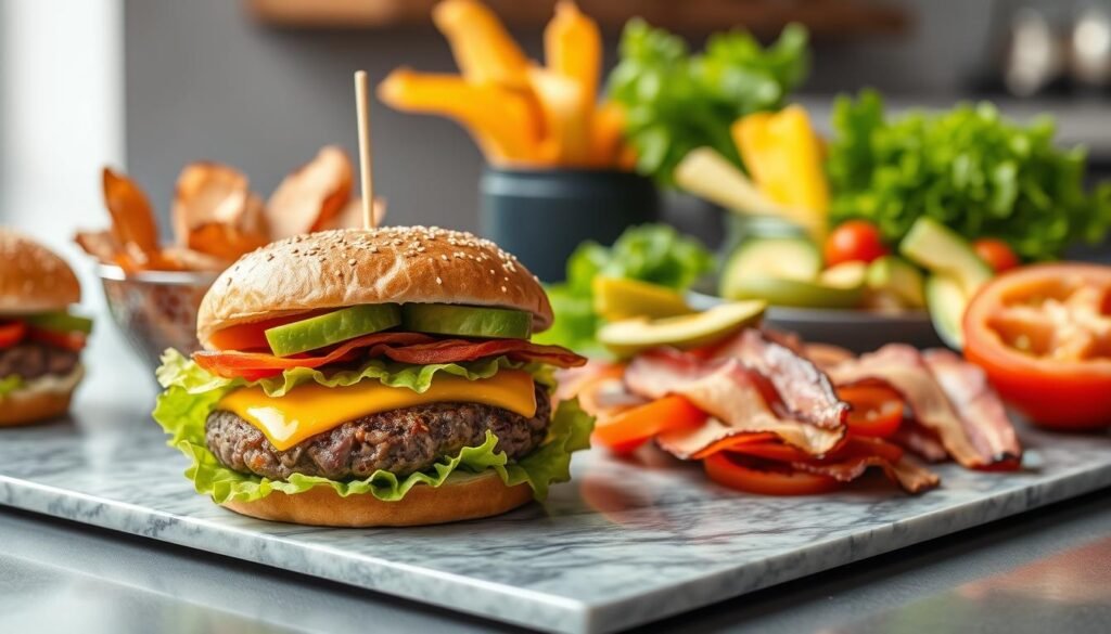 keto burger options