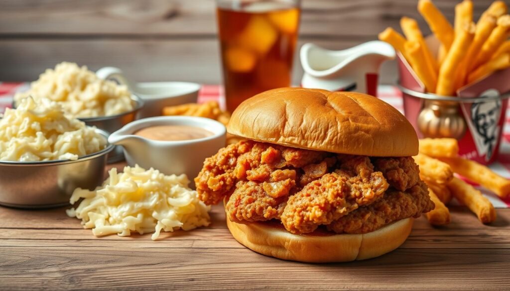 kfc sandwich pairings